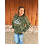 Knox + Nell Knox & Nell Camo Be Merry Crewneck