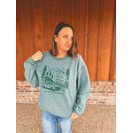 Knox + Nell Knox & Nell Inside Out Christmas Sweatshirt Christmas Tree Farm