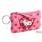 Vera Bradley Vera Bradley Peanuts Zip ID Case Love is in the Air