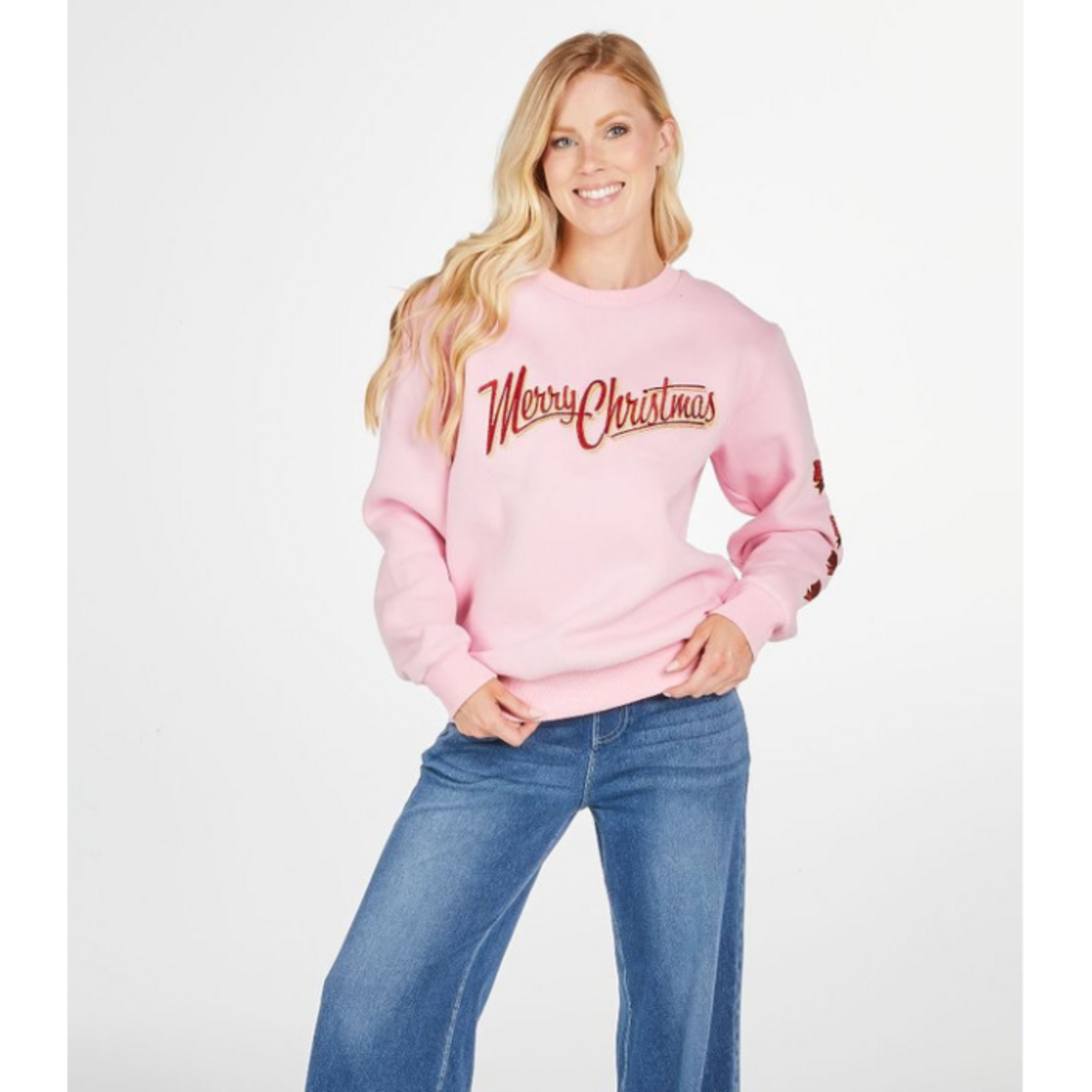 Simply Southern Simply Southern Crewneck Dilara Merry XS