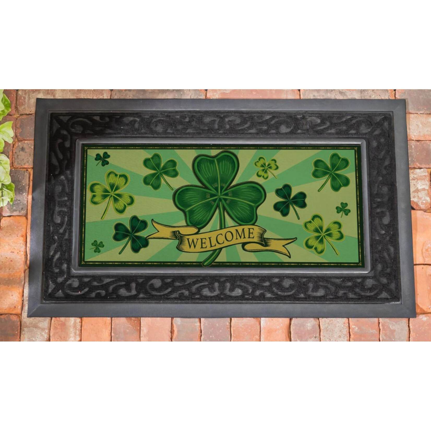 Evergreen St. Patrick’s Day Shamrock Switch Mat