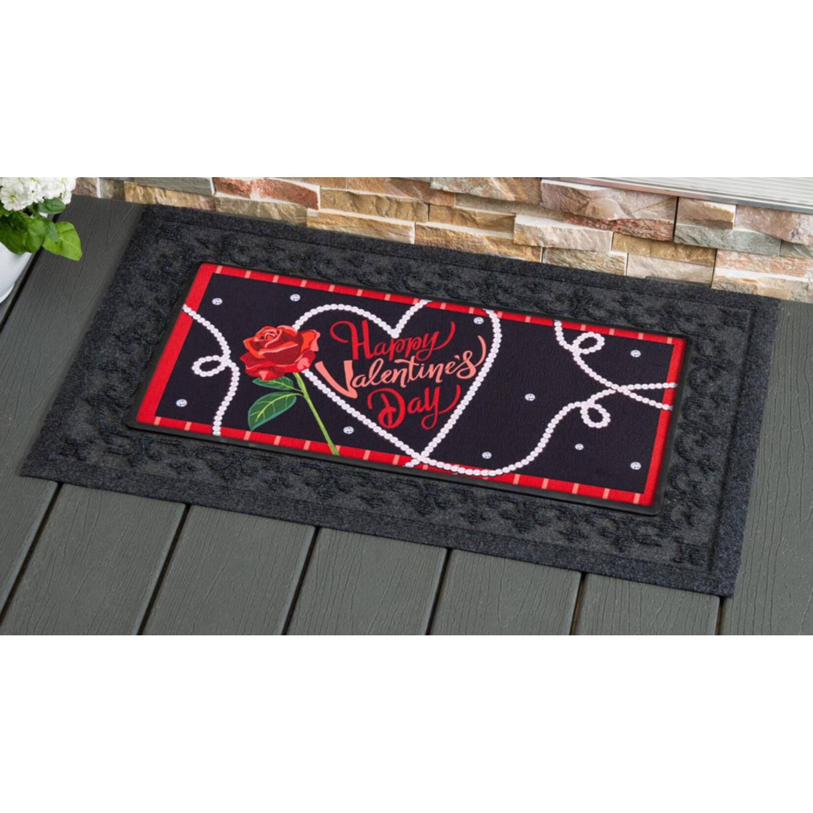 Evergreen Valentine’s Day Pearls Switch Mat