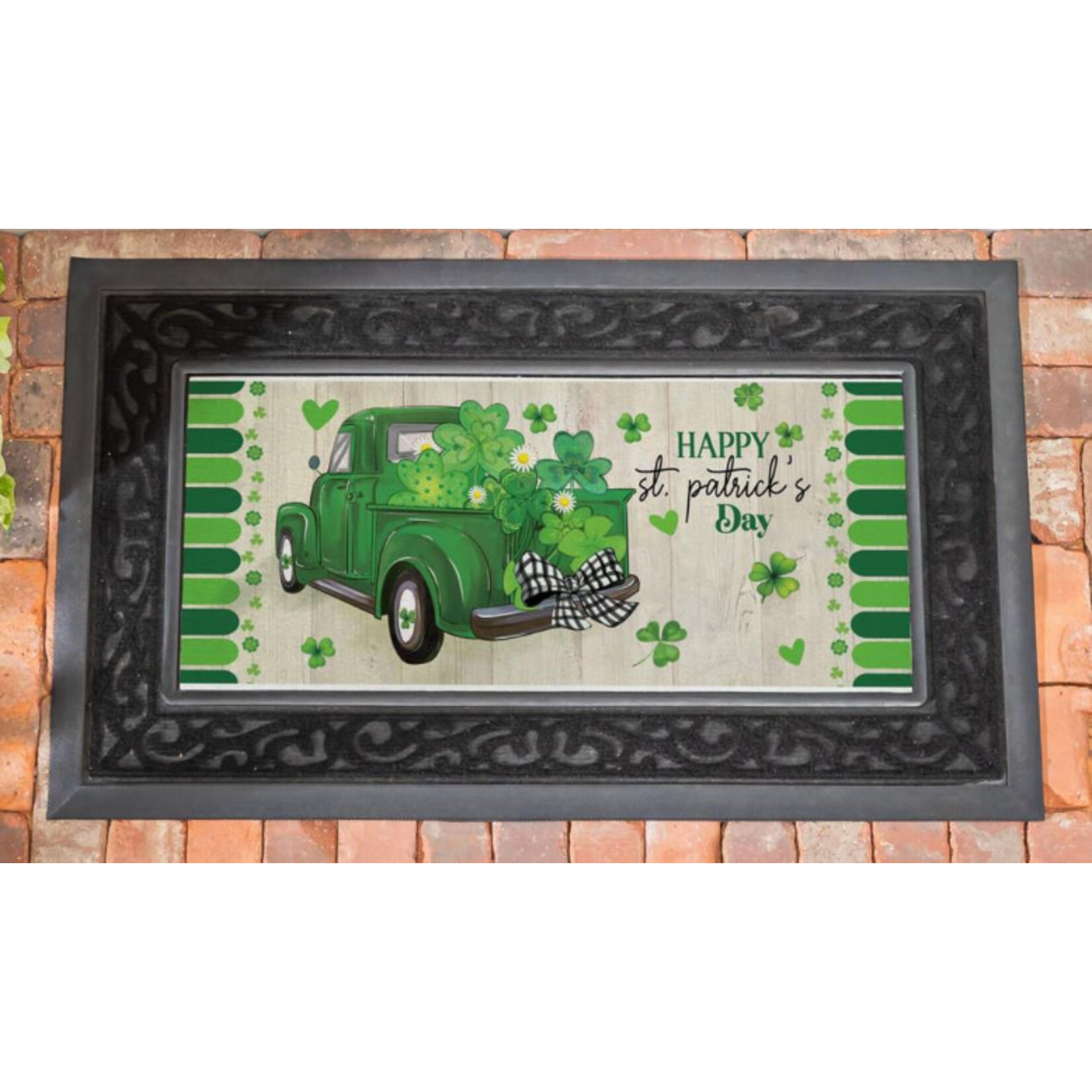 Evergreen Happy St. Patrick’s Day Truck Switch Mat