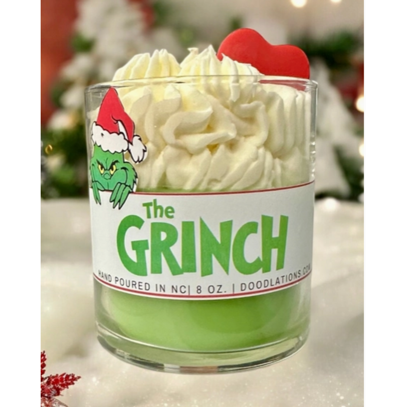 Doodlations Doodlations The Grinch Candle