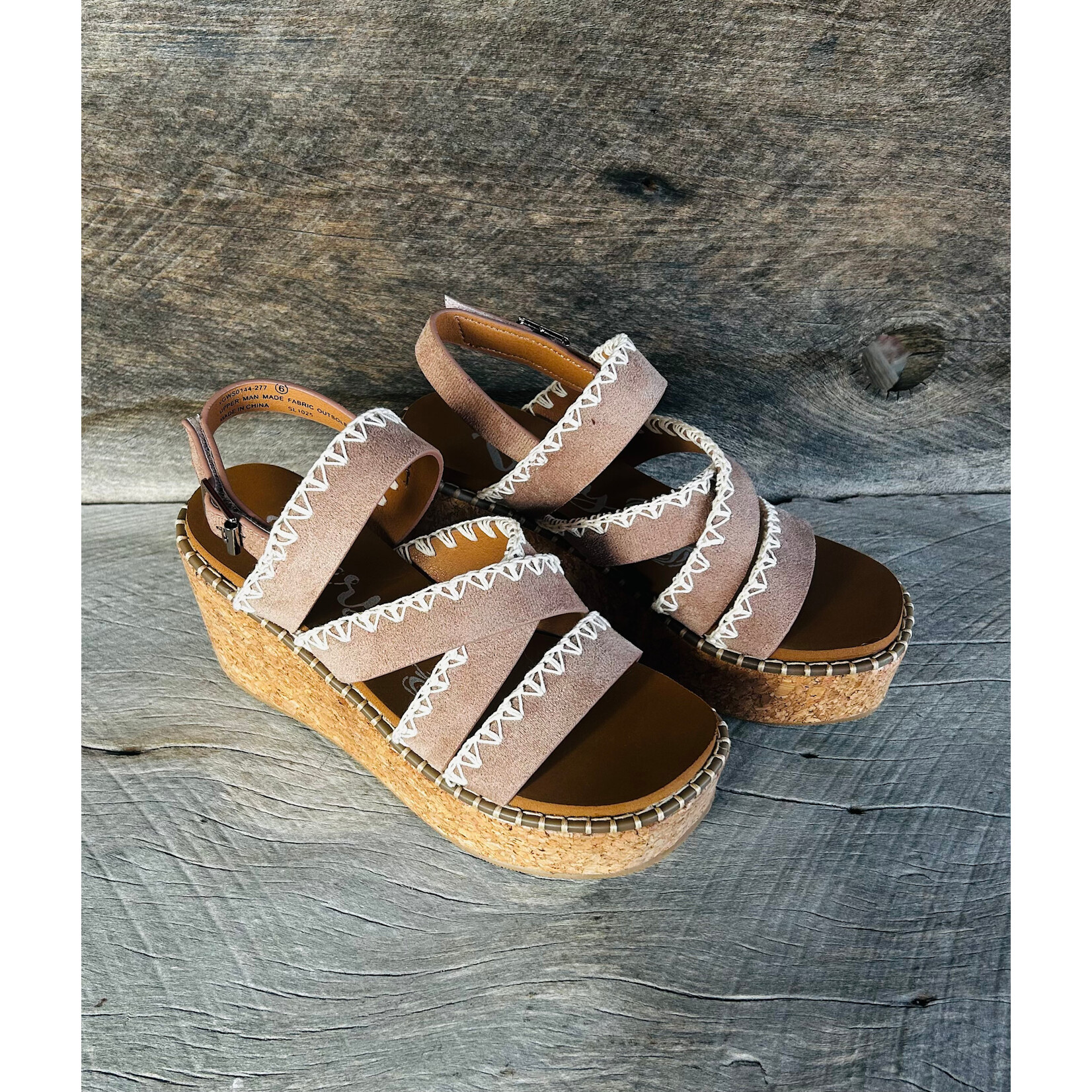 Very G Very G Bethany Wedge Taupe