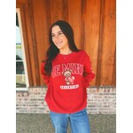 Simply Southern Simply Southern Crewneck Mine Red