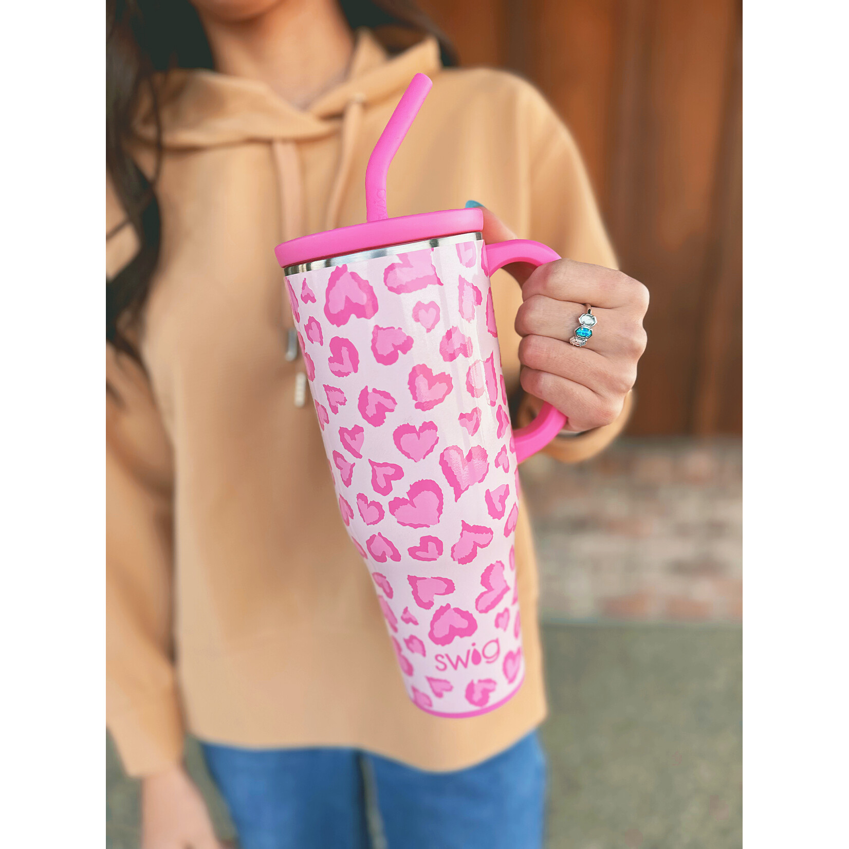 Swig Swig Wild at Heart Mega Mug 40oz