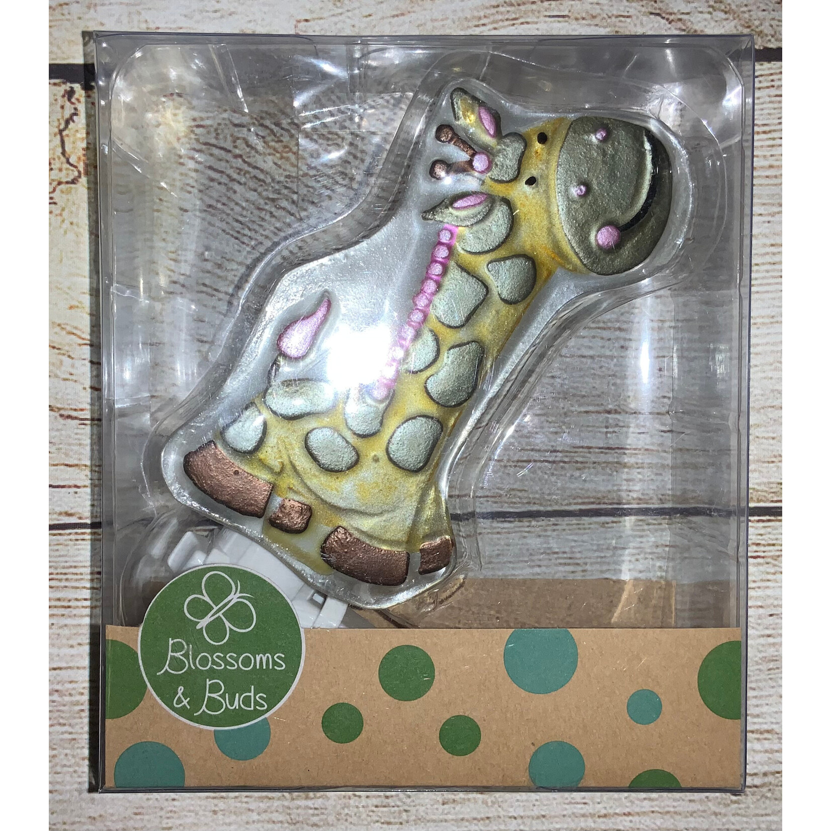 Evergreen Painted Night Light Giraffe