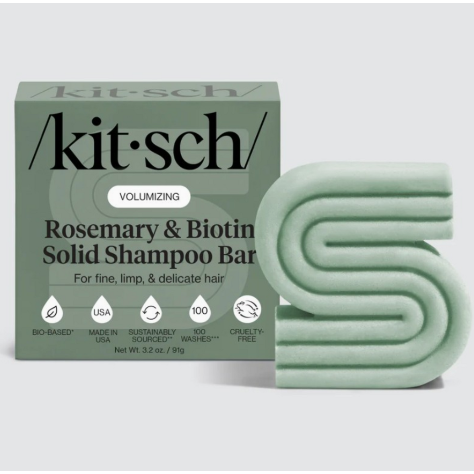 Kitsch Kitsch Rosemary & Biotin Solid Shampoo Bar