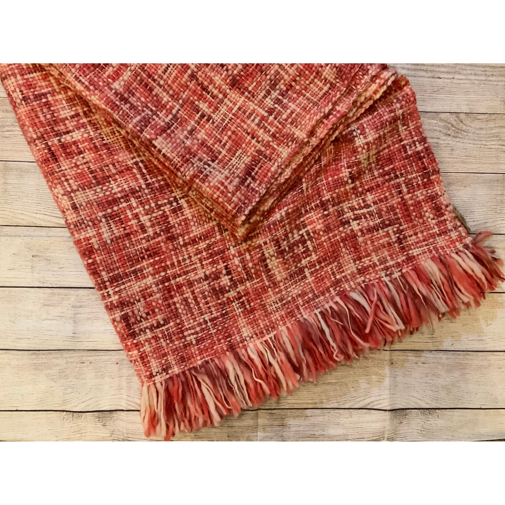 Creative Co-op Creative Co-op Woven Throw w/Tassels