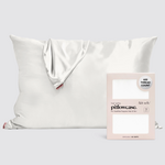 Kitsch Kitsch Satin Pillowcase Standard Size Ivory