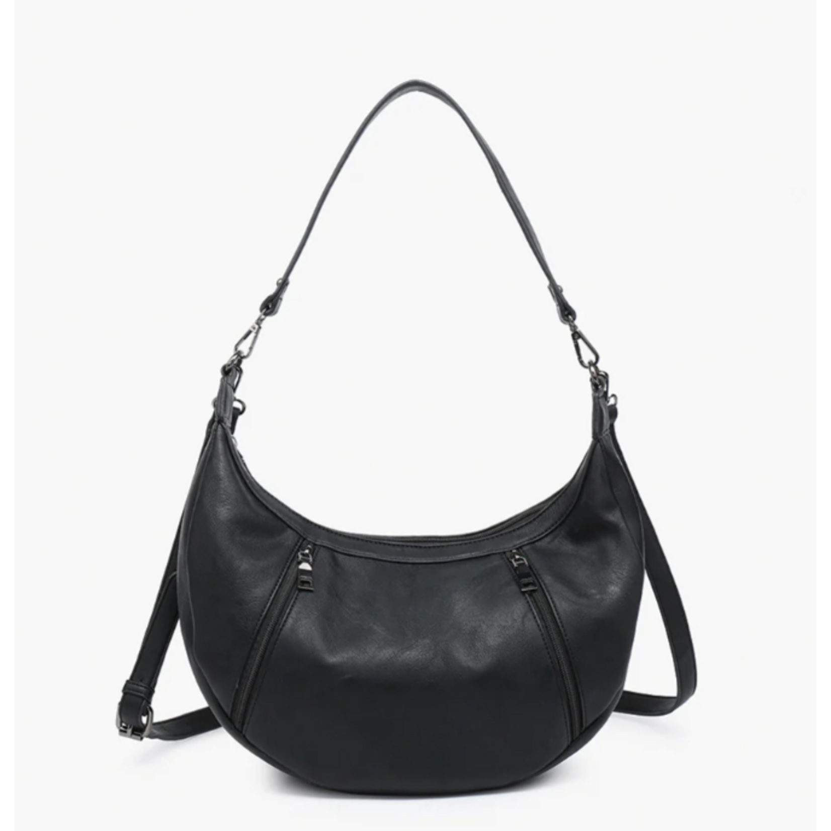 Jen & Co Jen & Co Lee Slouchy Shoulder Bag Black M2509