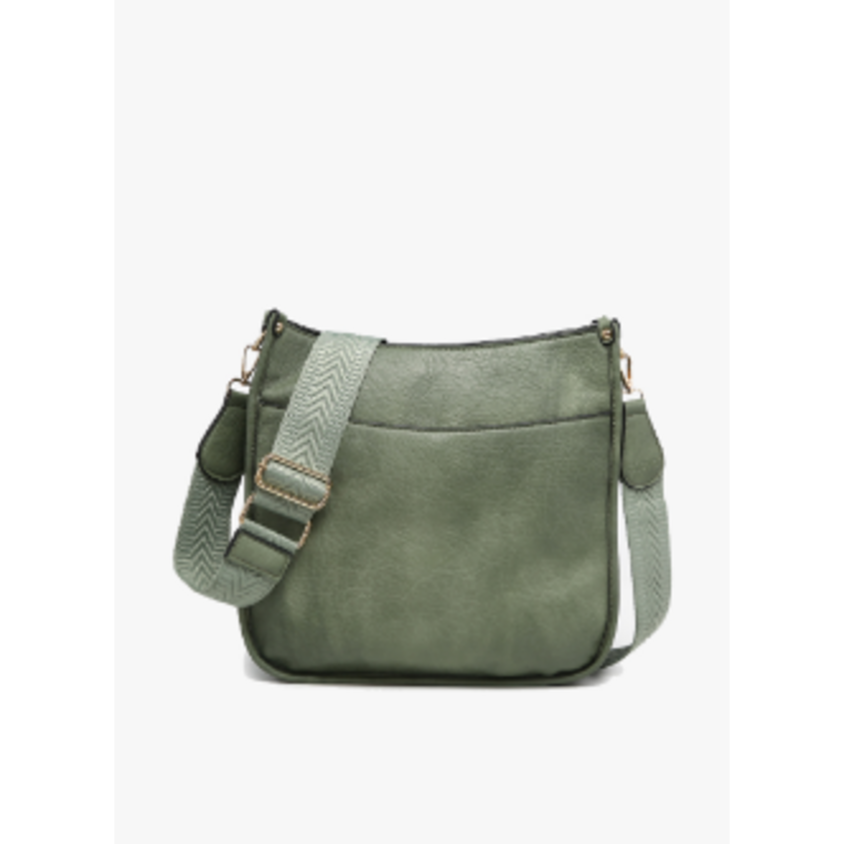 Jen & Co Jen & Co Chloe Crossbody Basil M1977