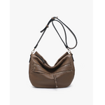 Jen & Co Jen & Co Josephine Multi-Pocket Crossbody Ash Brown M2800