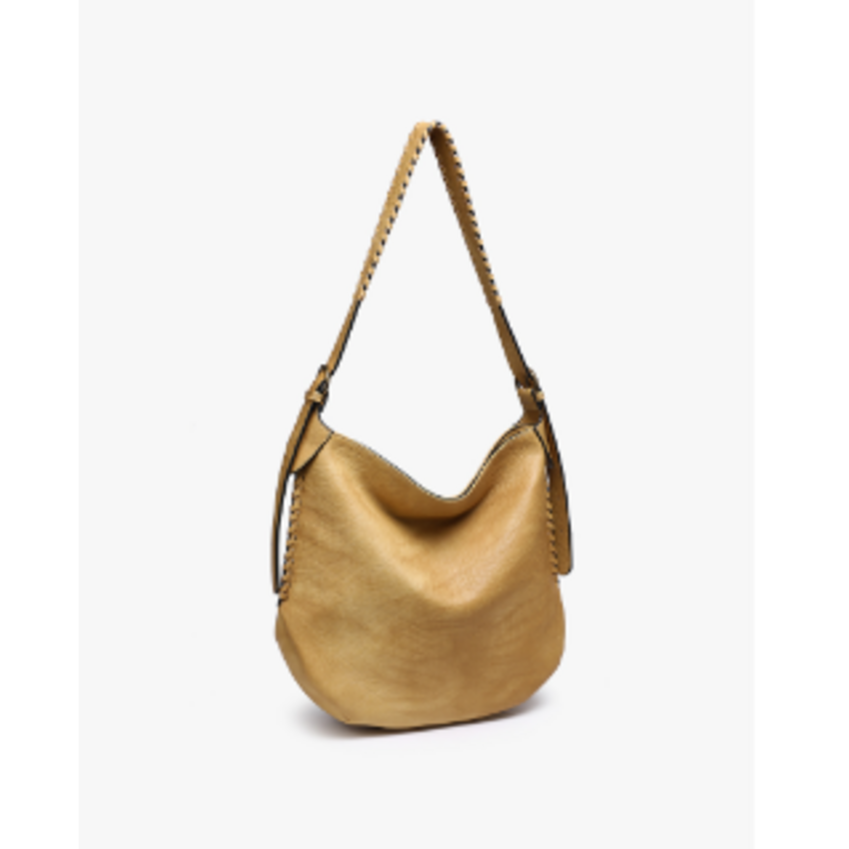 Jen & Co Jen & Co Madelyn Whipstitch Hobo Mustard M2802