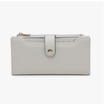 jenandco Jen & Co Violet Fold Out Wallet Cotton WL2792