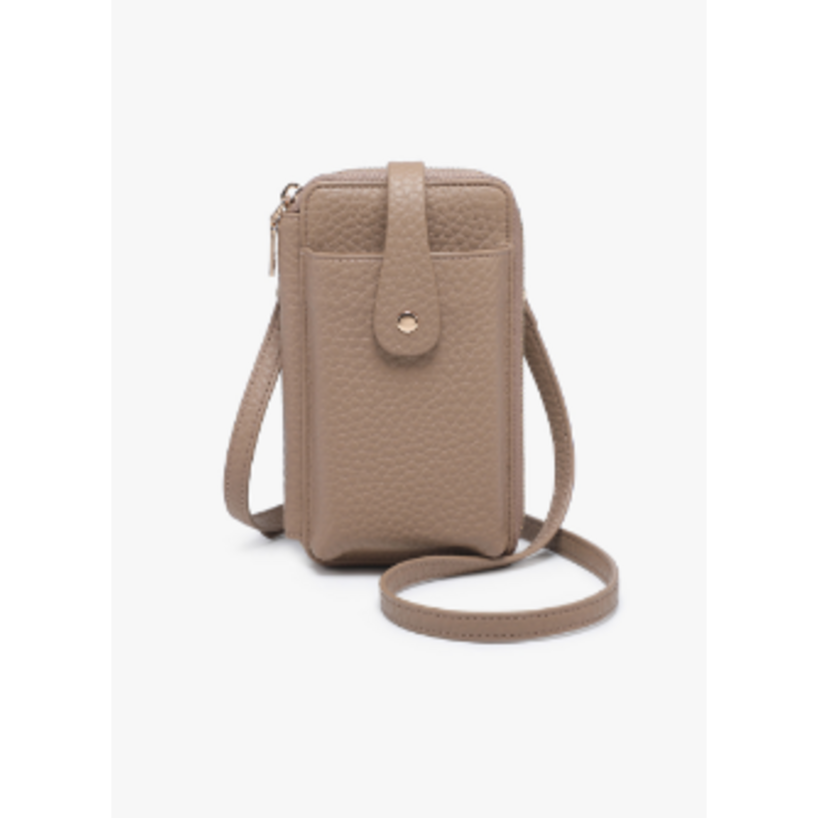 Jen & Co Jen & Co Isla Wallet Crossbody Taupe M2796