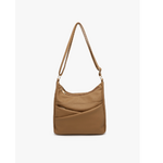 Jen & Co Jen & Co Lillian Dual Compartment Crossbody Walnut M2798