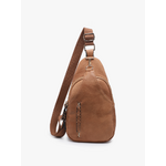 Jen & Co Jen & Co Nikki Sling Crossbody Caramel M2342