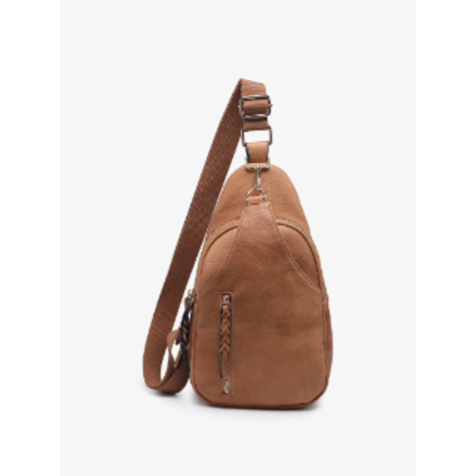 Jen & Co Jen & Co Nikki Sling Crossbody Caramel M2342