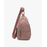 Jen & Co Jen & Co Nikki Sling Crossbody Dusty Rosewood M2342