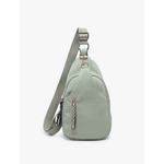 Jen & Co Jen & Co Nikki Sling Crossbody Light Basil M2342
