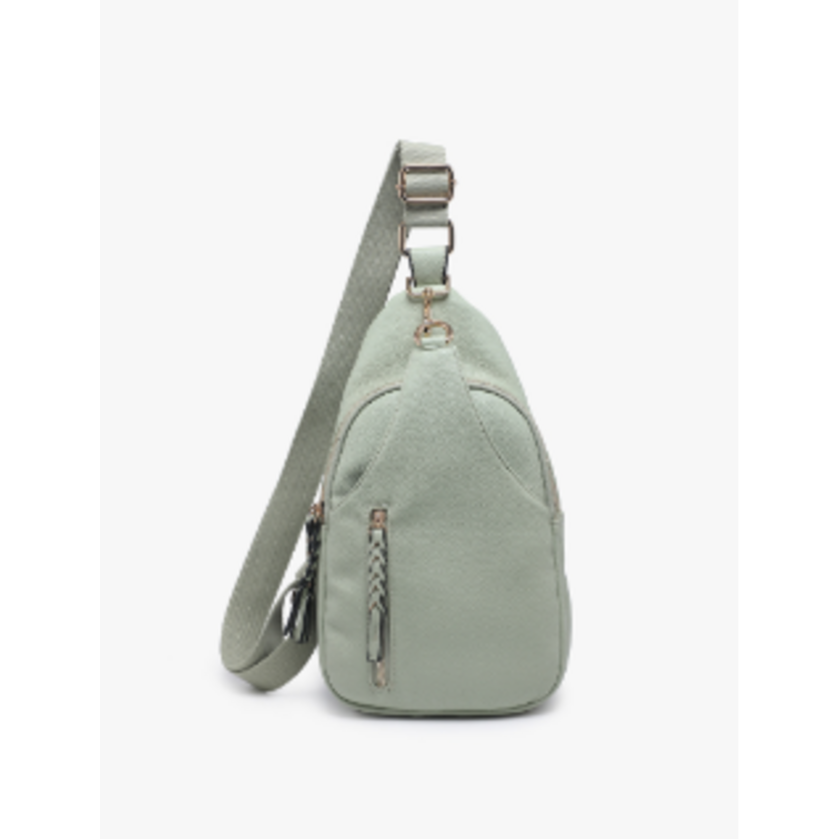 Jen & Co Jen & Co Nikki Sling Crossbody Light Basil M2342