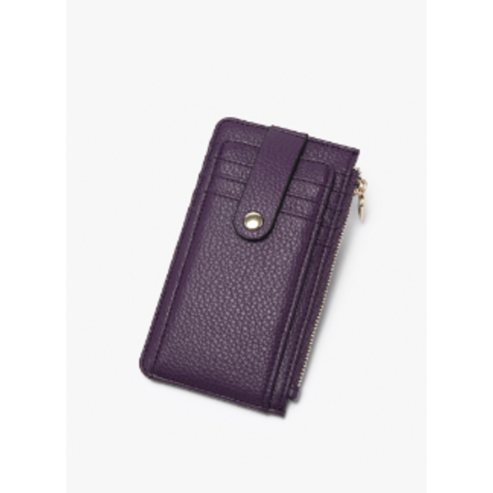 Jen & Co Jen & Co Mae Multi-Card Wallet Dark Purple WL2541
