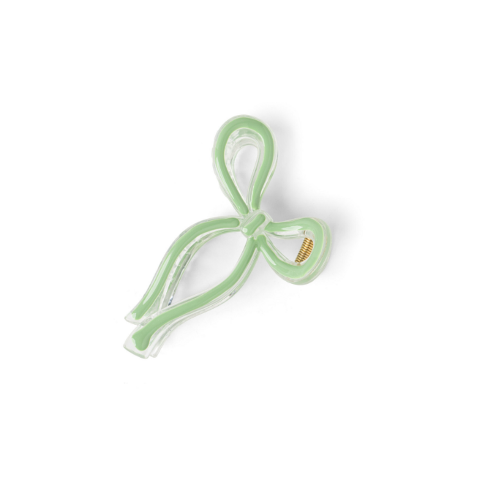 Crush Crush Very Demure Bow Hair Clip Green
