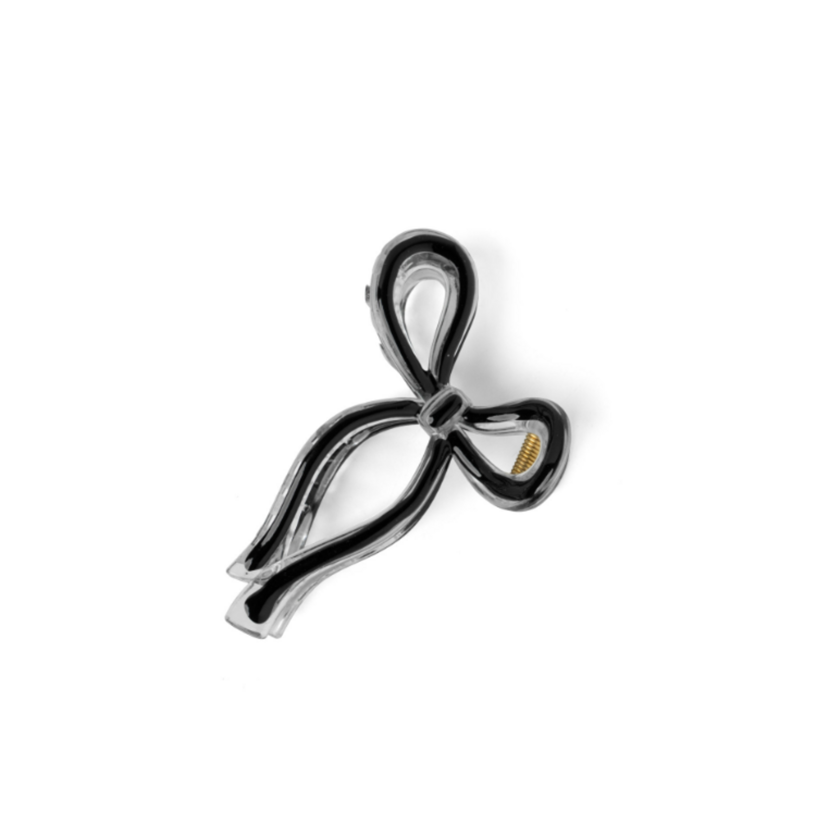 Crush Crush Very Demure Bow Hair Clip Black