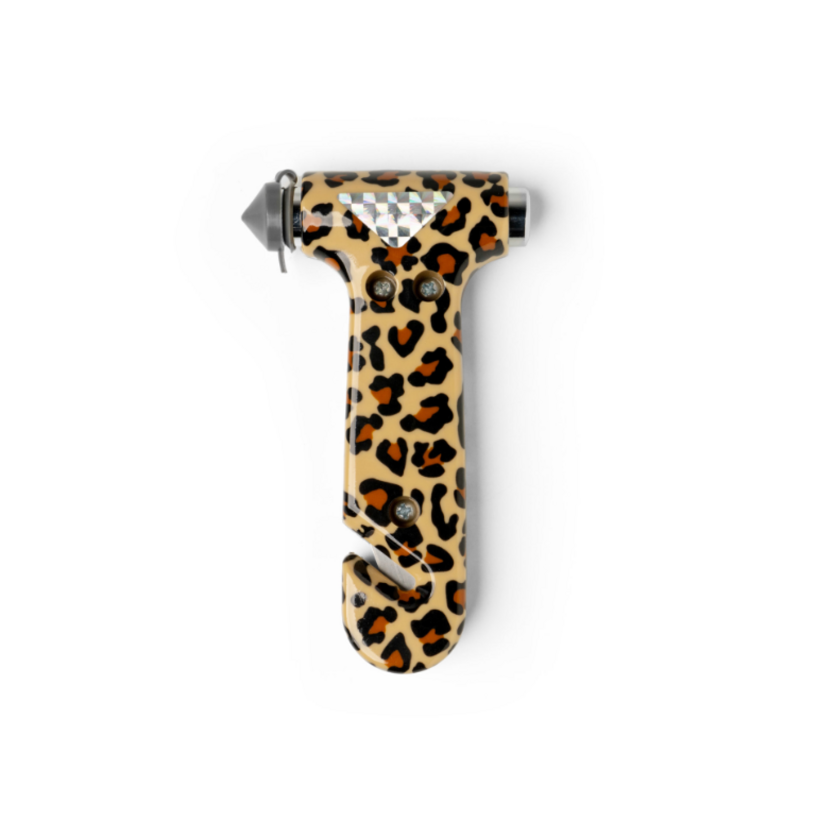 Mayday Mayday Charm Alarm 2-in1 Emergency Escape Hammer Leopard