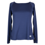 Simply Southern Simply Southern Long Sleeve Sport Top Navy
