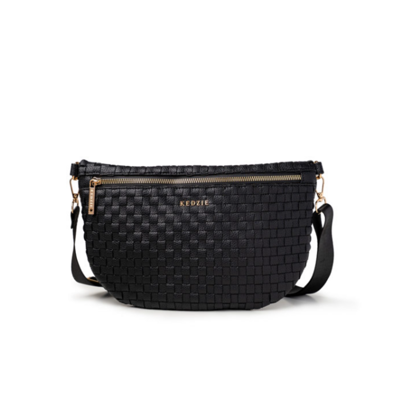 Kedzie Kedzie Terrace Woven Crossbody Black