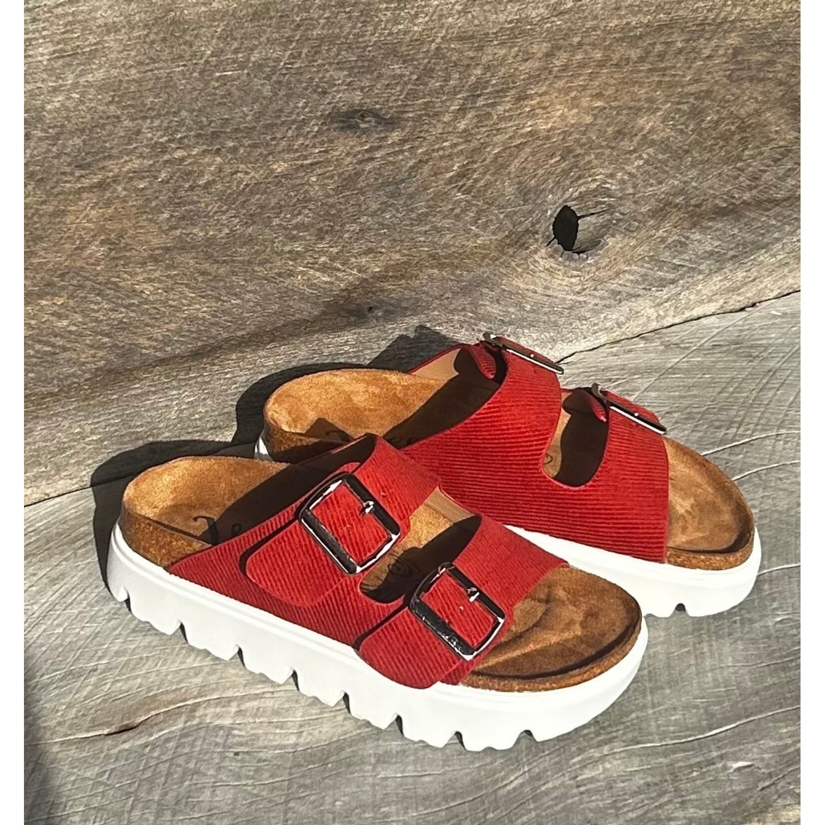 Very G Very G Jazmin 2 Platform Sandal Red