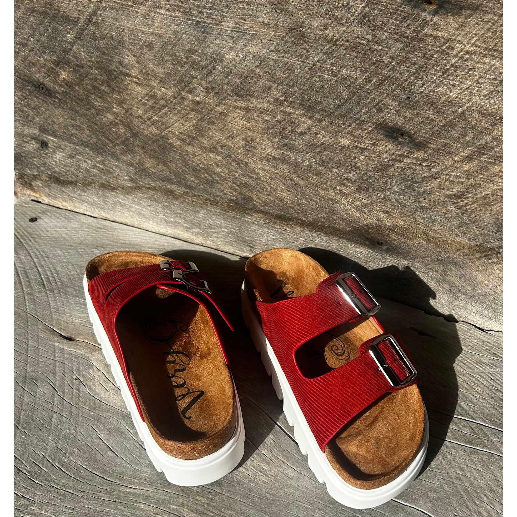 Very G Very G Jazmin Platform Sandal Red