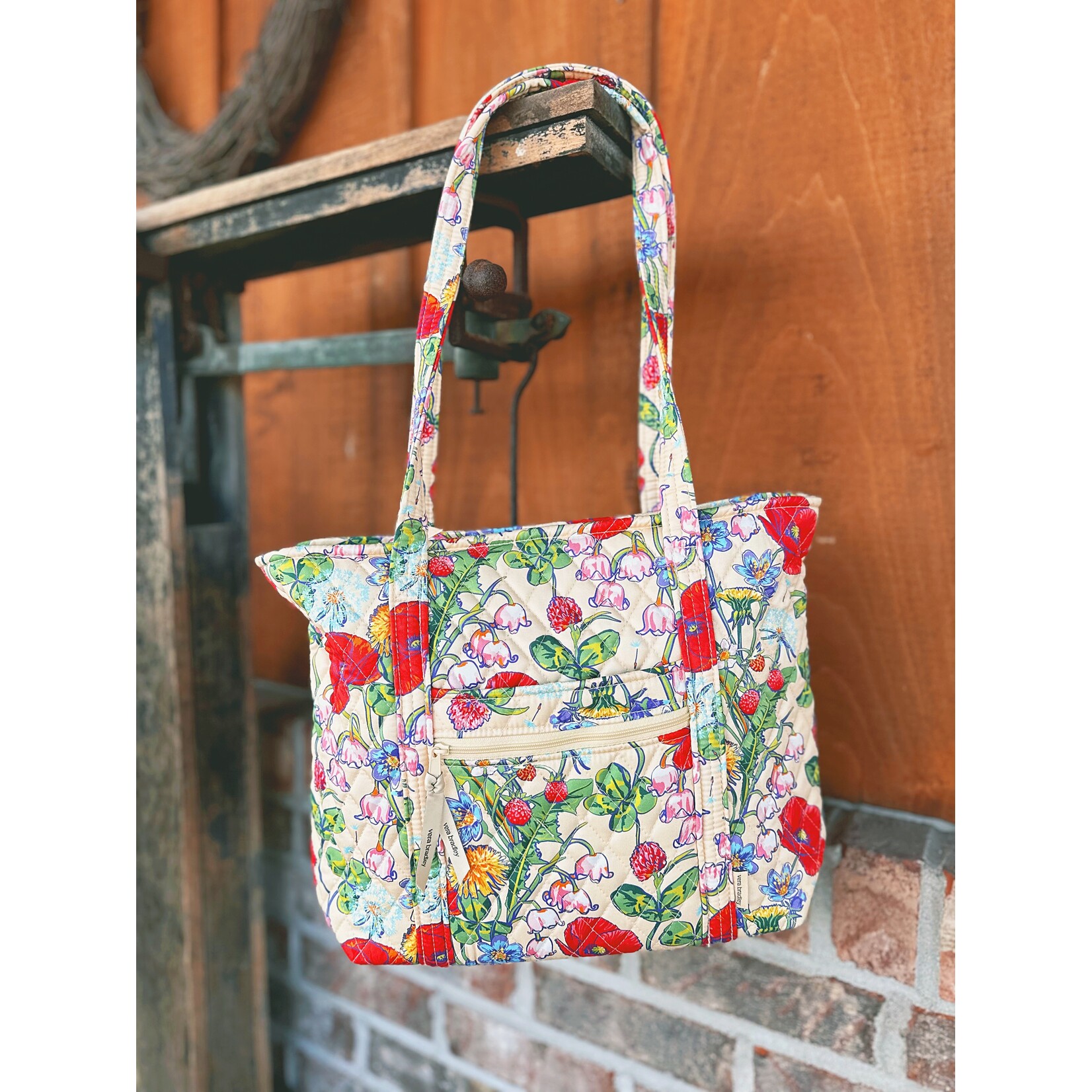 Vera Bradley Vera Bradley Small Original Vera Tote All the Pretty Flowers
