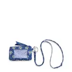 Vera Bradley Vera Bradley Zip ID Pouch w/ Breakaway Lanyard Maison Blue