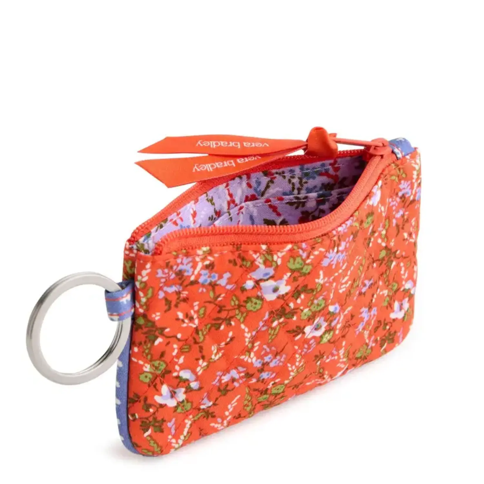 Vera Bradley Vera Bradley Zip ID Pouch w/ Breakaway Lanyard Wildflower Springs