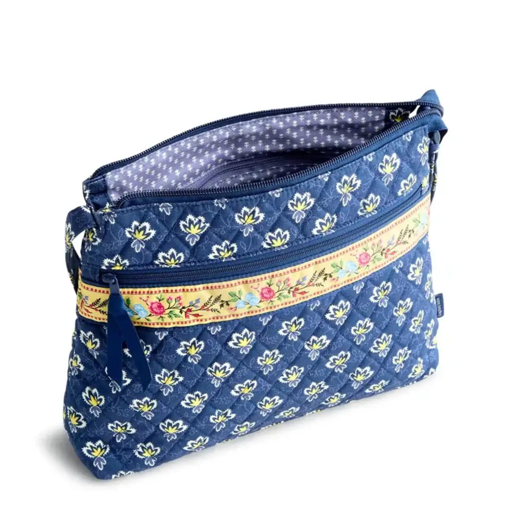 Vera Bradley Vera Bradley Original Zip Hipster Maison Blue