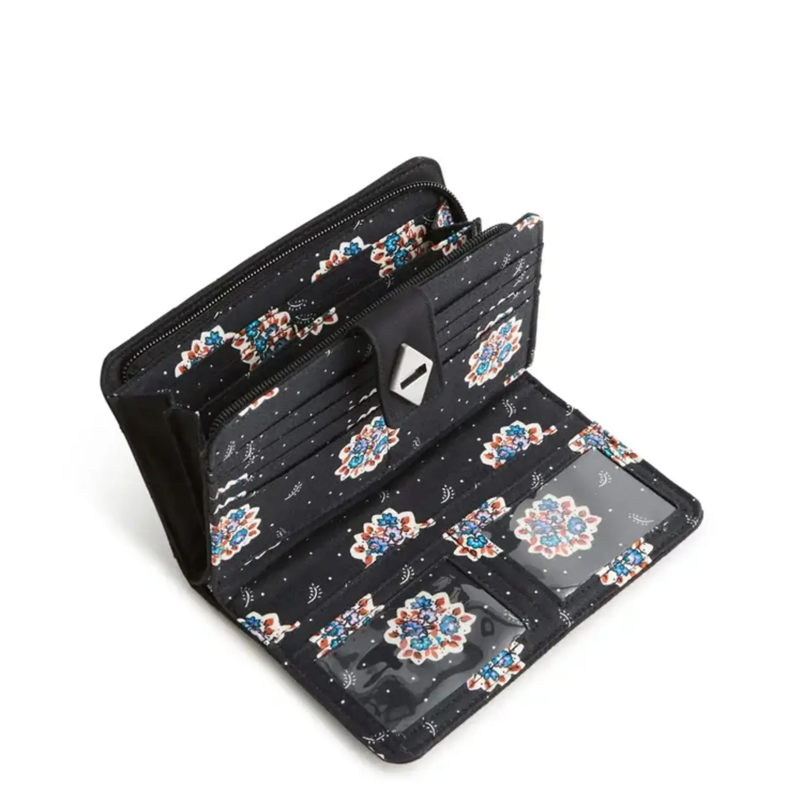 Vera Bradley Vera Bradley Turnlock Wallet Moonless Night
