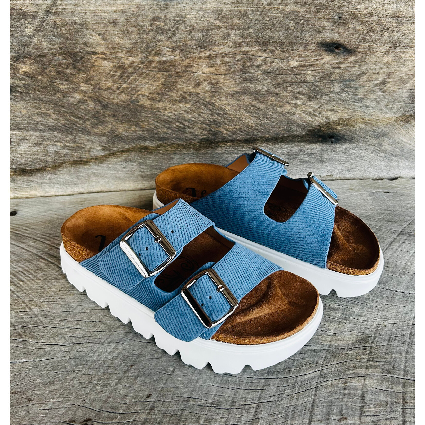 Very G Very G Jazmin 2 Platform Sandal Blue