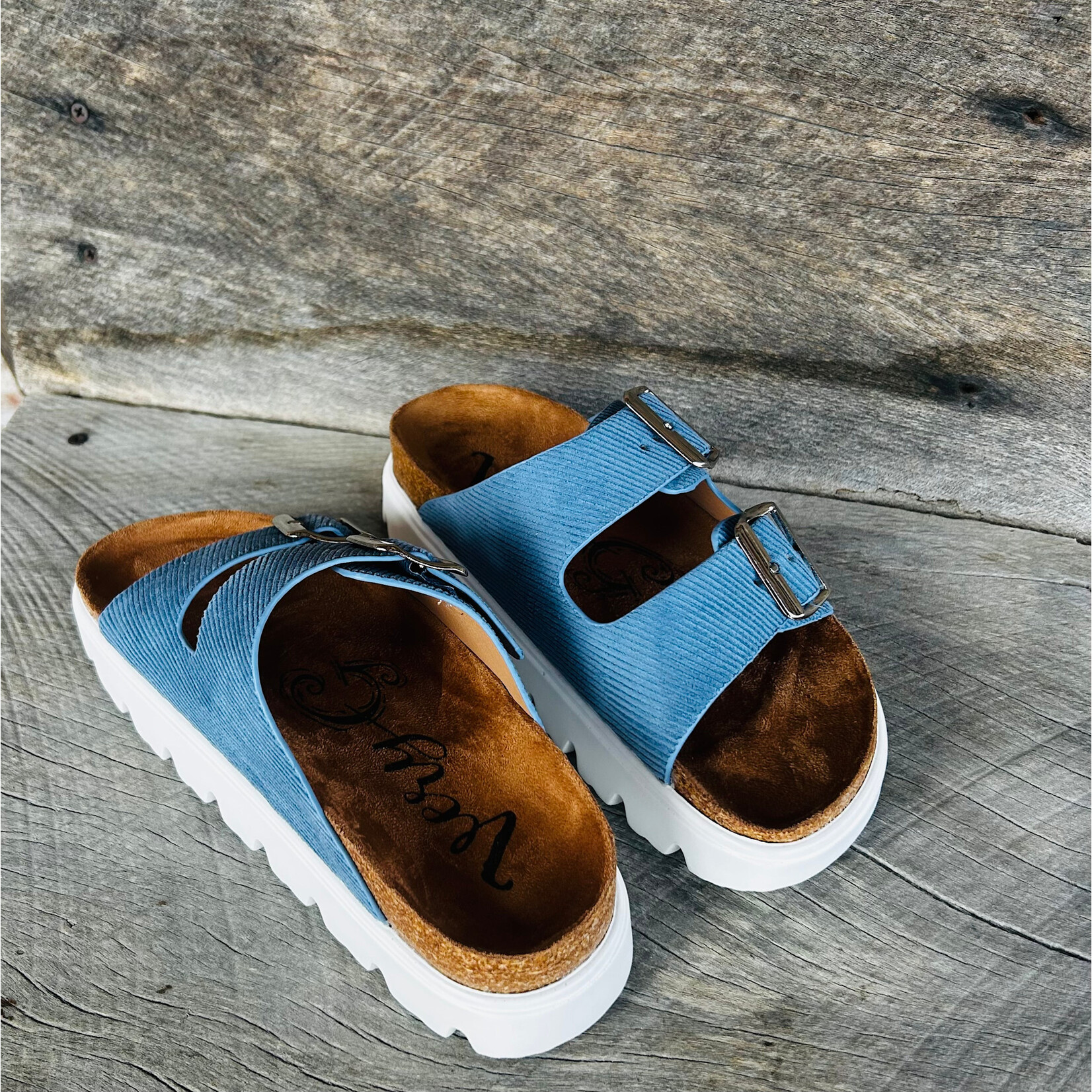 Very G Very G Jazmin 2 Platform Sandal Blue