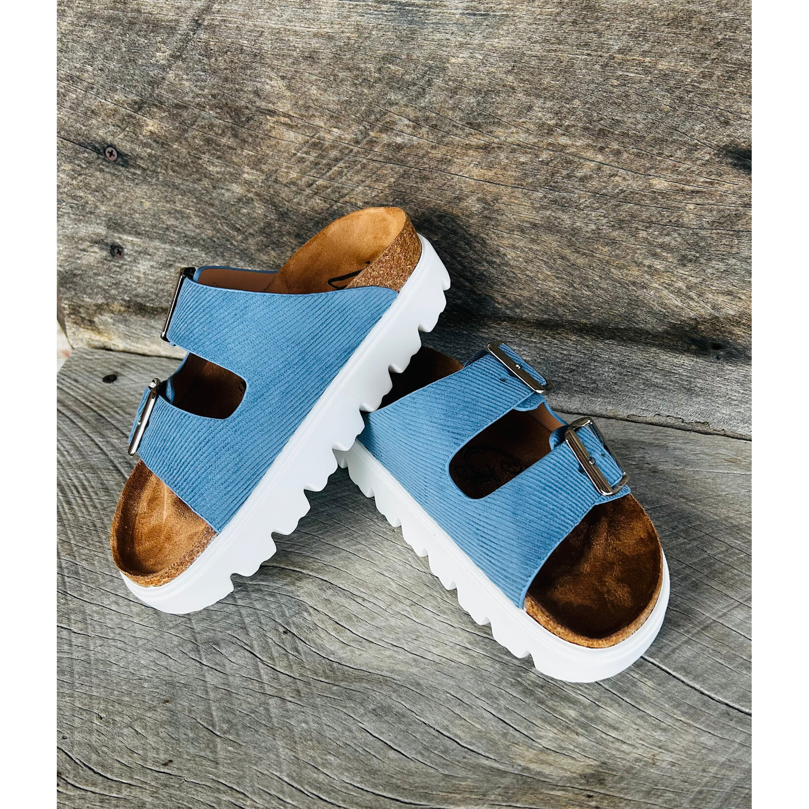 Very G Very G Jazmin 2 Platform Sandal Blue