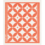 Swedish Treasures Wet It! Classic Coral Swedish Dishcloth