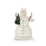 Demdaco Paper Pulp Snowman w/Tree