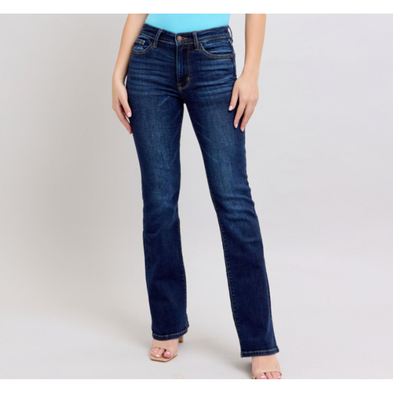 Judy Blue Judy Blue MR Petite Dark Wash Bootcut 82586