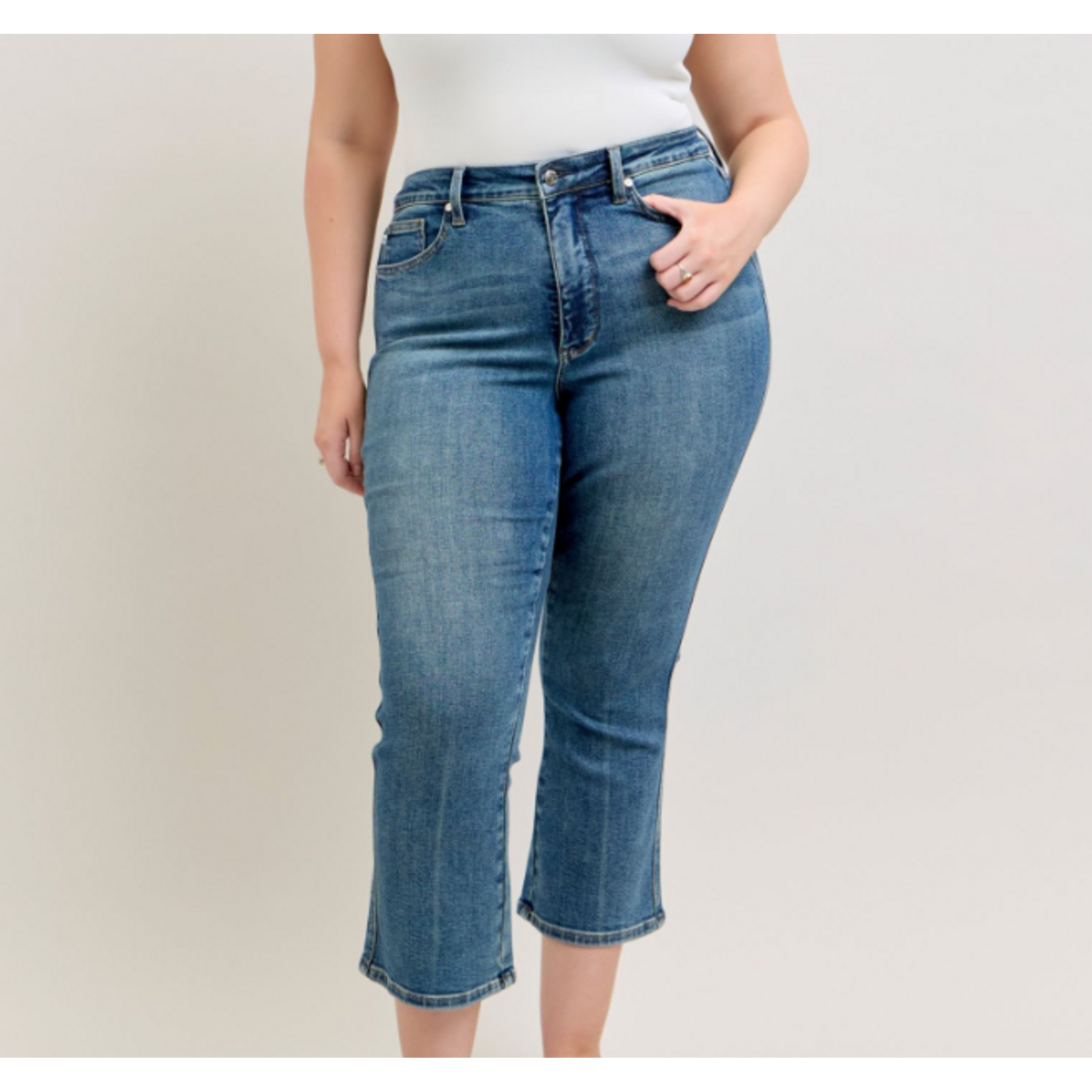 Judy Blue Judy Blue HW Tummy Control Kick Flare 881097