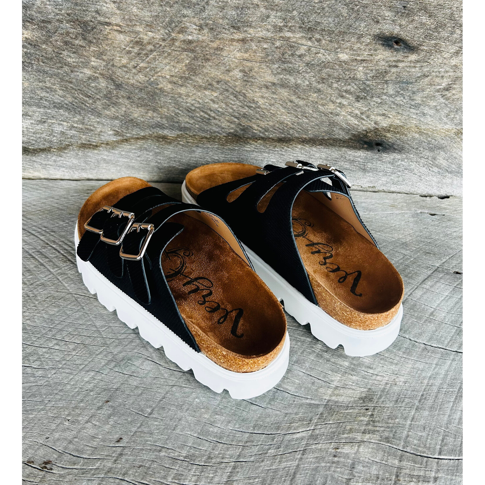 Very G Very G Plaza Platform Sandal Black