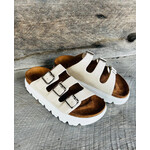 Very G Very G Plaza Platform Sandal Cream