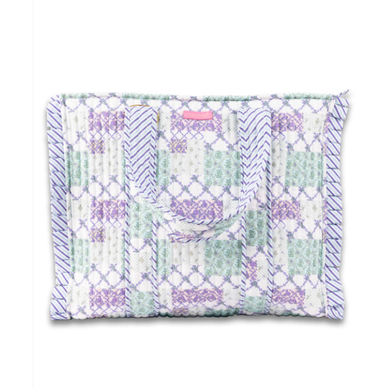 Simply Southern Simply Southern Quilted Tote Floral Patchwork